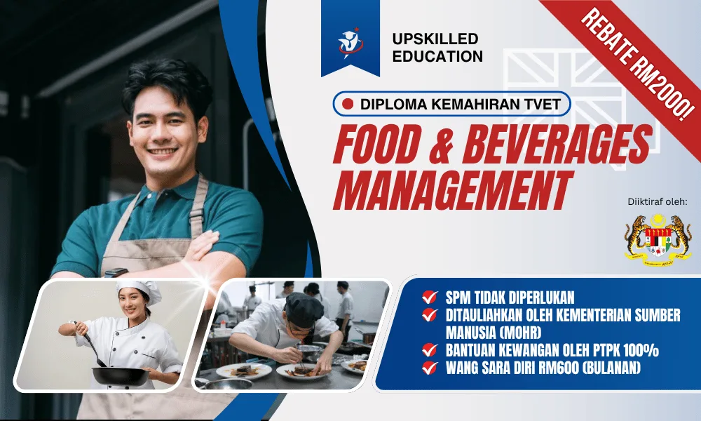 diploma kemahiran tvet food beverages management diploma kemahiran tvet food beverages management
