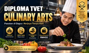diploma kemahiran tvet culinary arts