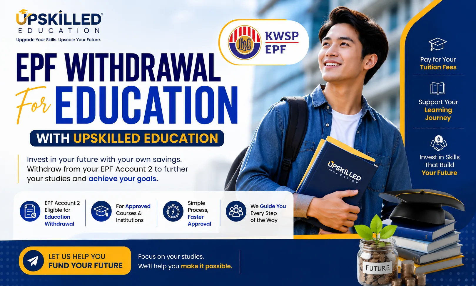 epf withdrawal for education
